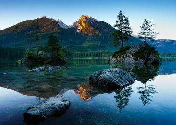 Desktop Wallpaper Bavaria Germany Berchtesgaden Nature Mountains