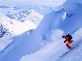 Adela Watkins Skiing Wallpaper HD