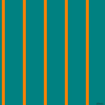 Orange And Teal Vertical Lines Stripes Seamless Tileable Abstract