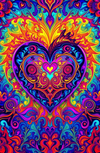 Heart HD Wallpaper In Full Screen