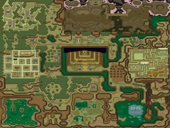 Of Zelda Map A Link To The Past Wallpaper Collective