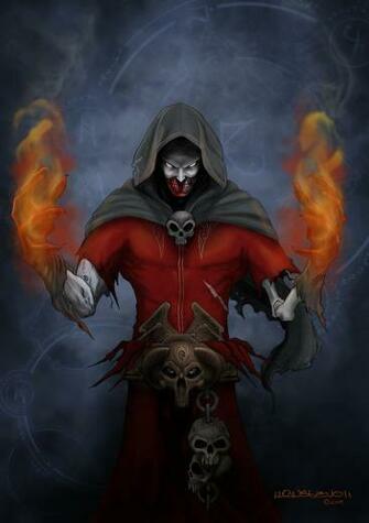 Undead Warlock By Psychopunkpk1