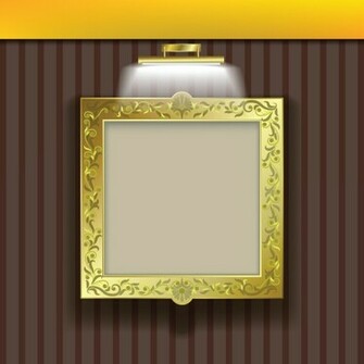 Luxurious Frame Background Art Vector