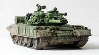 Photo Tank Russian T Amv Toy White Background Military