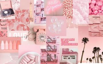 Light Pink Cute Desktop Wallpaper Imac