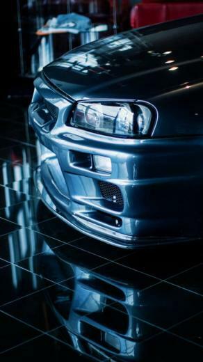 Nissan Skyline R34 Tuning Wallpaper iPhone