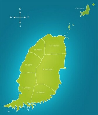 Grenada Map Picture Photo Pic