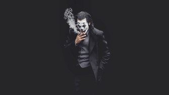 Joker Smoking Movie 4k Wallpaper