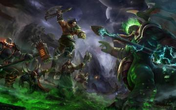 Wallpaper World Of Warcraft Axe Blizzard Grommash