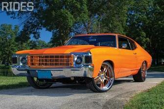 Lindo Chevelle Parachoque Cromado Rodas Cromadas