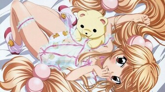 Moe Cute Girl Anime Wallpaper Comics Desktop Background Cartoon