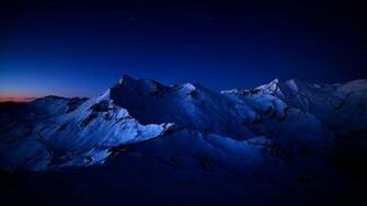 Snowy Mountains Wallpaper HD Windows