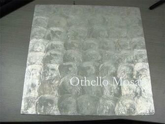 Shipping White Color Capiz Shell Wallpaper Normal Pattern In