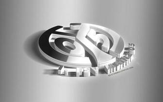 Wallpaper Fsv Mainz 3d Steel Logo German Football