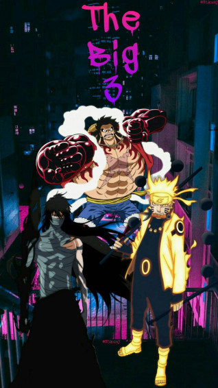 Naruto One Piece Bleach iPhone Wallpaper