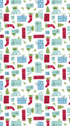 Mandalorian The Child Christmas Winter HD Wallpaper For Phones