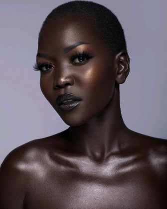 Most Black Beautiful Color Girl In The World Wallpaper