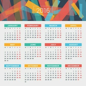 Year Calendar Wallpaper By Month