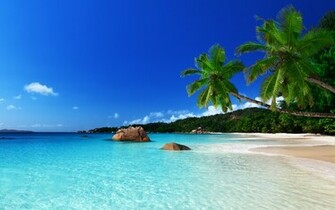 Tropical Island Computer Wallpaper Desktop Background