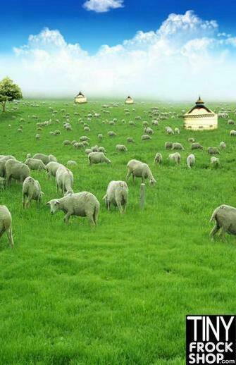 Barbie Photography Background Pastoral Scene S
