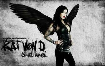 Kat Von D Gothic Angels Wallpaper