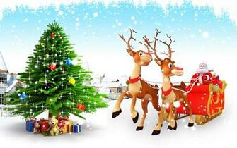 And Santa Cartoon Wallpaper Photos Christmas