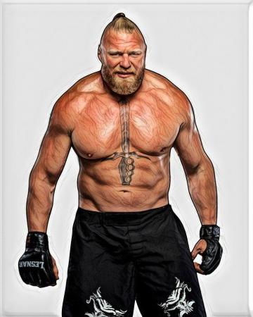 Brock Lesnar Wallpaper Wwe Male Sketch