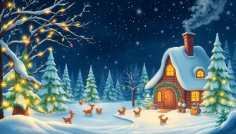Christmas Fairytale Wallpaper