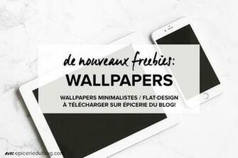 Wallpaper Minimalist Flat Design