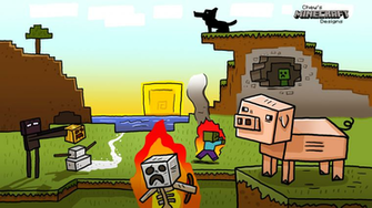 Wallpaper By Chewtoons On Photo In Abedanger Minecraft