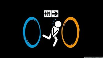Funny Portal Comics Wallpaper