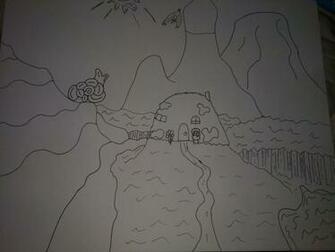 Sharpie Background Art Attempt