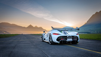 4k Vehicle Road Car Supercars Koenigsegg Jesko White