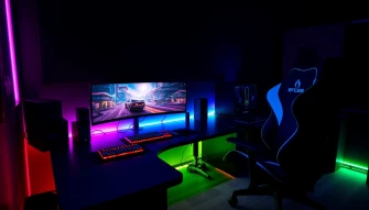 Gamer Setup Wallpaper