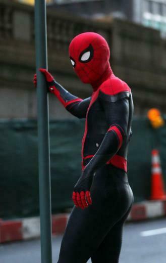 Tom Holland Photos And Zendaya Film Spider