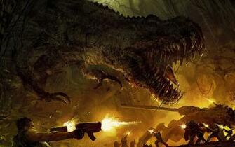Dino Planet Gears Of War Turok Wallpaper