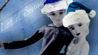 Deviantart More Like Wallpaper Jack Frost X Elsa By