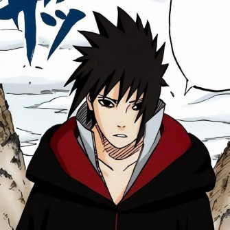 Sasuke Pfp Manga Colored Wallpaper