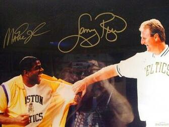 Nba 1980s Star Larry Bird Wallpaper