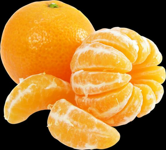 Orange White Background Isolated Image All