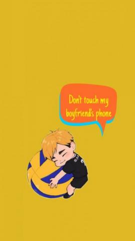 Atsumu Miya Wallpaper Don T Touch My Boyfriend S Phone