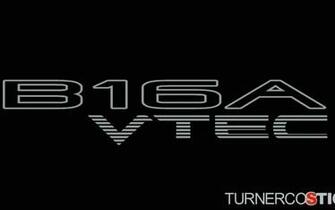 2x B16a Vtec Honda Stickers Decals For Dohc