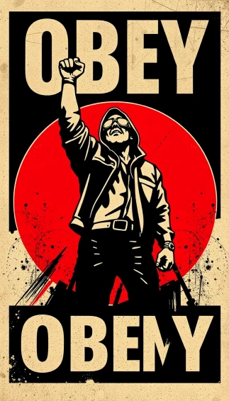 Obey Propaganda Wallpaper
