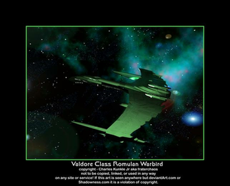 Valdore Class Romulan Warbird By Fraterchaos