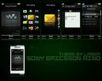 Sony Ericsson Dark Orange Theme Apps Directories