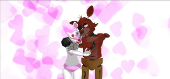 Mangle X Foxy Mmd Wallpaper By Manglemmd
