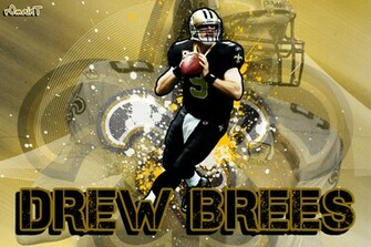 Drew Brees New Orleans Saints Qb Wallpaper