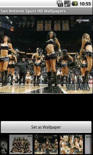 Bigger San Antonio Spurs Wallpaper For Android Screenshot