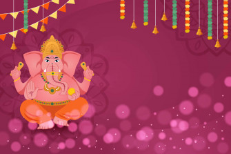 Celebrating Ganesh Chaturthi Wallpaper