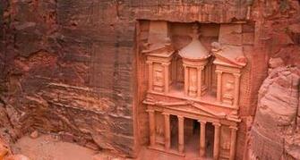Petra The Treasury In Jordan Michele Falzone